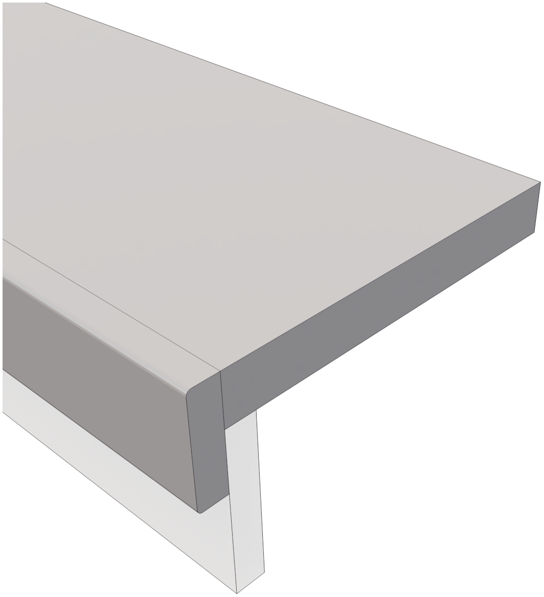 70x19mm 3mm PR Plant-On Closed