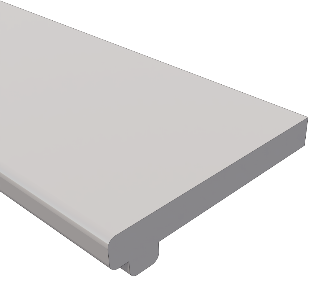 Open Rise tread with Underblock